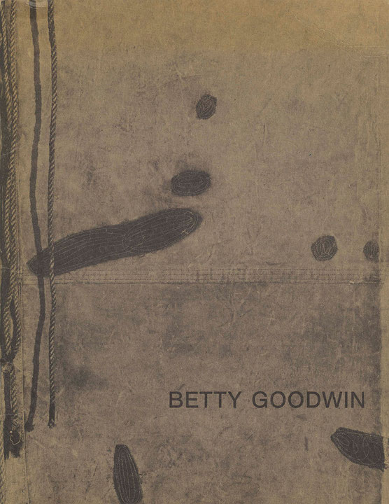 Couverture du catalogue Betty Goodwin