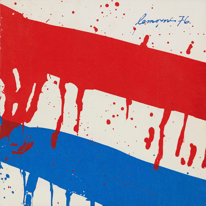 Couverture du catalogue Serge Lemoyne : peintures récentes 1975-1976
