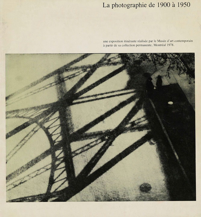 Couverture du catalogue La photographie de 1900 à 1950