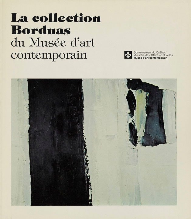 Couverture du catalogue La collection Borduas du Musée d’art contemporain, 2<sup>e</sup> éd. rev. et aug.