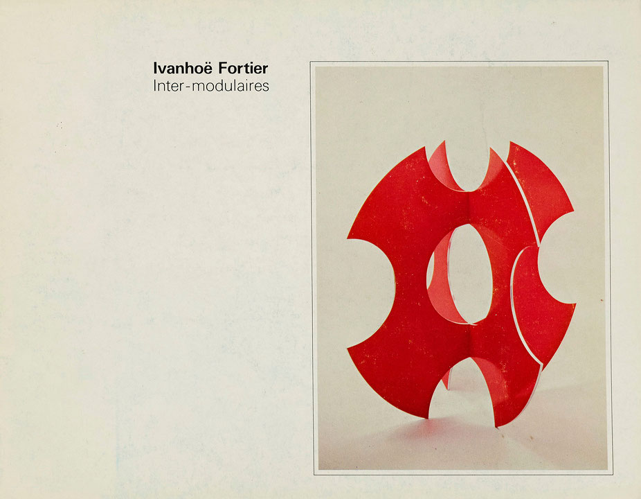 Couverture du catalogue Ivanhoë Fortier : inter-modulaires