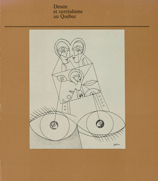 Couverture du catalogue Dessin et surréalisme au Québec
