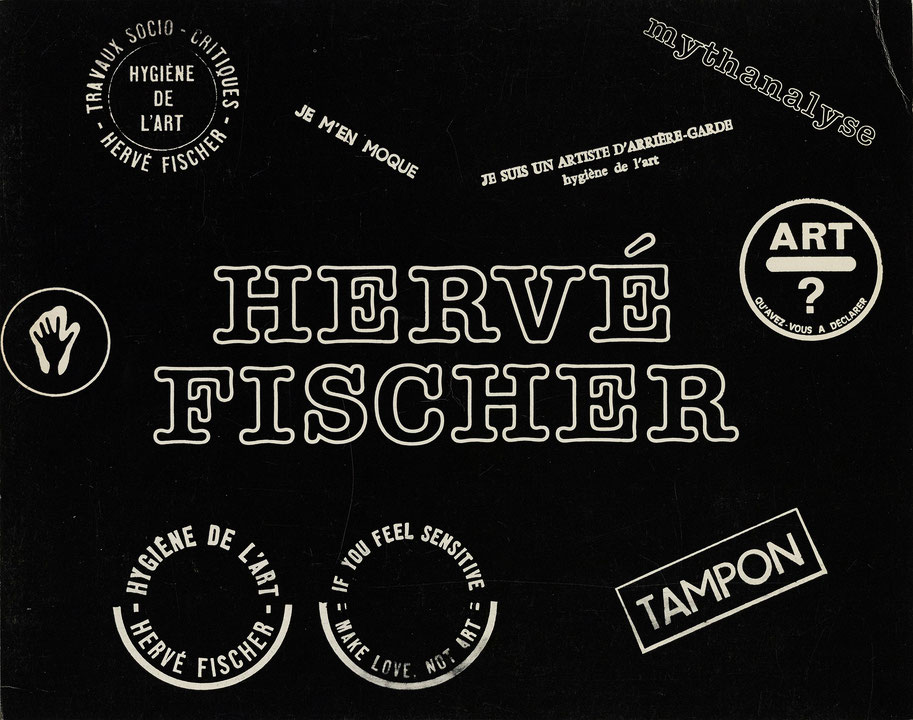 Couverture du catalogue Hervé Fischer