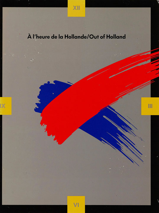 Couverture du catalogue À l’heure de la Hollande / Out of Holland