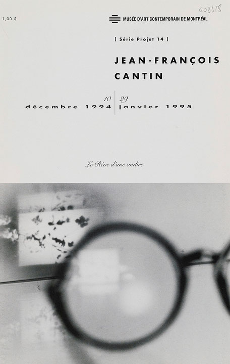 Couverture du catalogue Jean-François Cantin de la série Série Projet