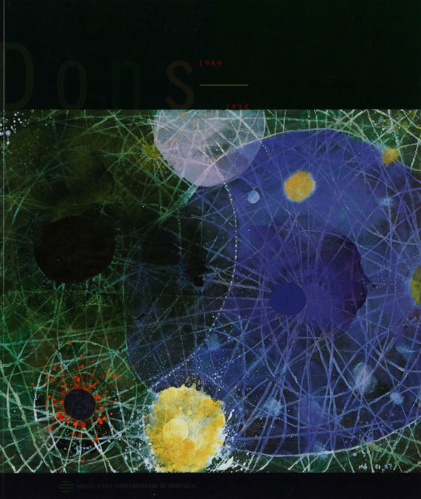 Couverture du catalogue Dons 1989-1994