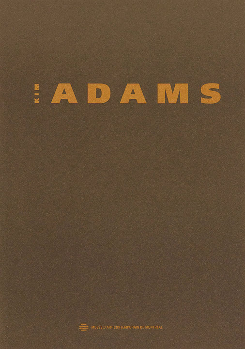 Couverture du catalogue Kim Adams