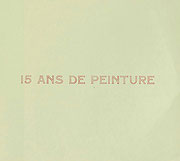 Couverture du catalogue Fernand Toupin : 15 ans de peinture