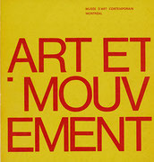 Couverture du catalogue Art et mouvement