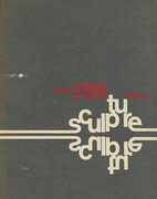 Couverture du catalogue Panorama de la sculpture au Québec, 1945-70