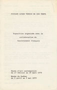 Couverture du catalogue Fernand Léger témoin de son temps