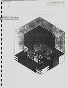 Couverture du catalogue Walter Gropius : constructions, plans et projets