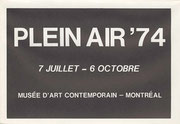 Couverture du catalogue Plein air ‘74