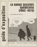 Couverture du catalogue La bande dessinée québécoise (1902-1976)