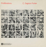 Couverture du catalogue Proliférations : C. Gagnon Fortier