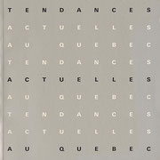 Couverture du catalogue Tendances actuelles au Québec