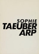 Couverture du catalogue Sophie Taeuber-Arp