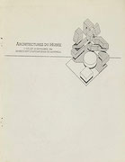 Couverture du catalogue Architectures du Musée