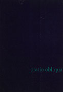 Couverture du catalogue Eva Brandl : oratio obliqua