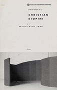 Couverture du catalogue Christian Kiopini : Arena de la série Série Projet
