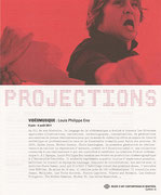Couverture du catalogue Vidéomusique : Louis Philippe Eno de la série Projections
