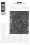 Première page du journal Le journal du Musée d’art contemporain de Montréal, avril-mai 1991