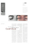 Première page du journal Le journal du Musée d’art contemporain de Montréal, mars, avril, mai 1993
