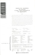 Première page du journal Le journal du Musée d’art contemporain de Montréal