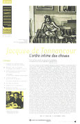 Première page du journal Le journal du Musée d’art contemporain de Montréal, mai, juin, juillet, août et septembre 1999
