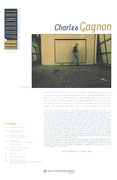 Première page du journal Le journal du Musée d’art contemporain de Montréal, février, mars, avril 2001