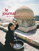Première page du journal Le journal du Musée d’art contemporain de Montréal, octobre, novembre décembre 2001 et janvier 2002
