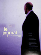 Première page du journal Le journal du Musée d’art contemporain de Montréal, mai, juin, juillet, août et septembre 2003