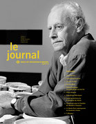 Première page du journal Le journal du Musée d’art contemporain de Montréal, octobre, novembre, décembre 2003 et janvier 2004