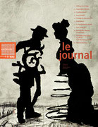 Première page du journal Le journal du Musée d’art contemporain de Montréal, février, mars et avril 2005