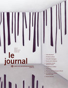 Première page du journal Le journal du Musée d’art contemporain de Montréal, octobre, novembre, décembre 2005 et janvier 2006