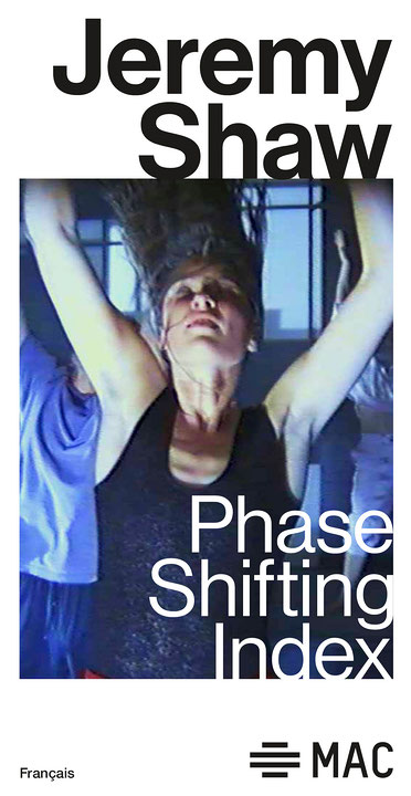 Première page du petit imprimé Jeremy Shaw : Phase Shifting Index