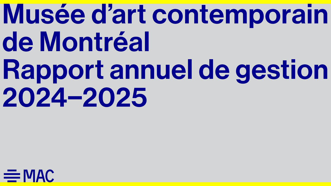 Couverture du Rapport annuel 2024-2025