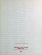 Couverture du  Rapport d’activités 1987-1988